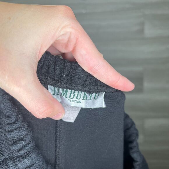 Timbukto Vintage Womens Modest Maxi Skirt Black Sz Small - Picture 3 of 4